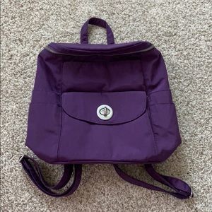 Purple Baggallini Backpack